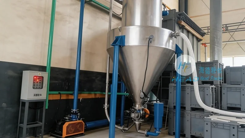 Singapore Ultrafine Silicon Powder Closed Pneumatic Conveying Project