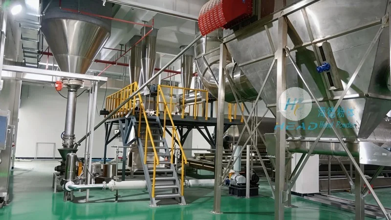 ریاض، عربستان سعودی: پروژه انتقال پودر بیکینگ سوژا با فشار منفی با باد